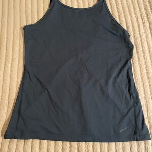 Nike Navy Blue Athletic Racerback Tank Top